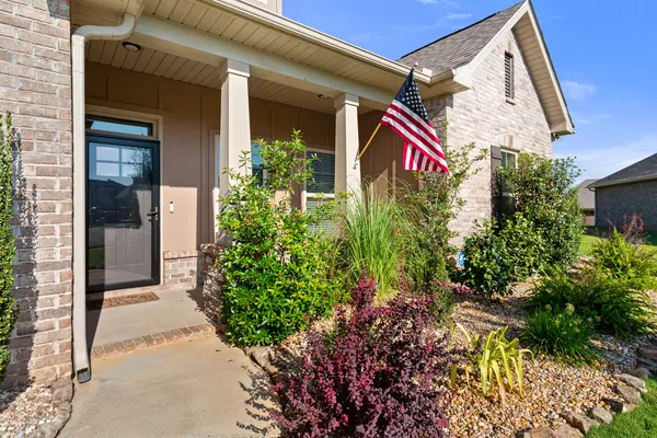 Covered front porch