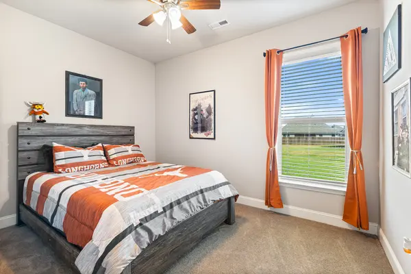 Primary suite on the main level